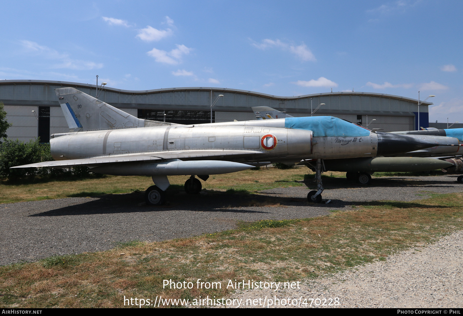 Aircraft Photo of 90 | Dassault Mirage IIIC | France - Air Force | AirHistory.net #470228