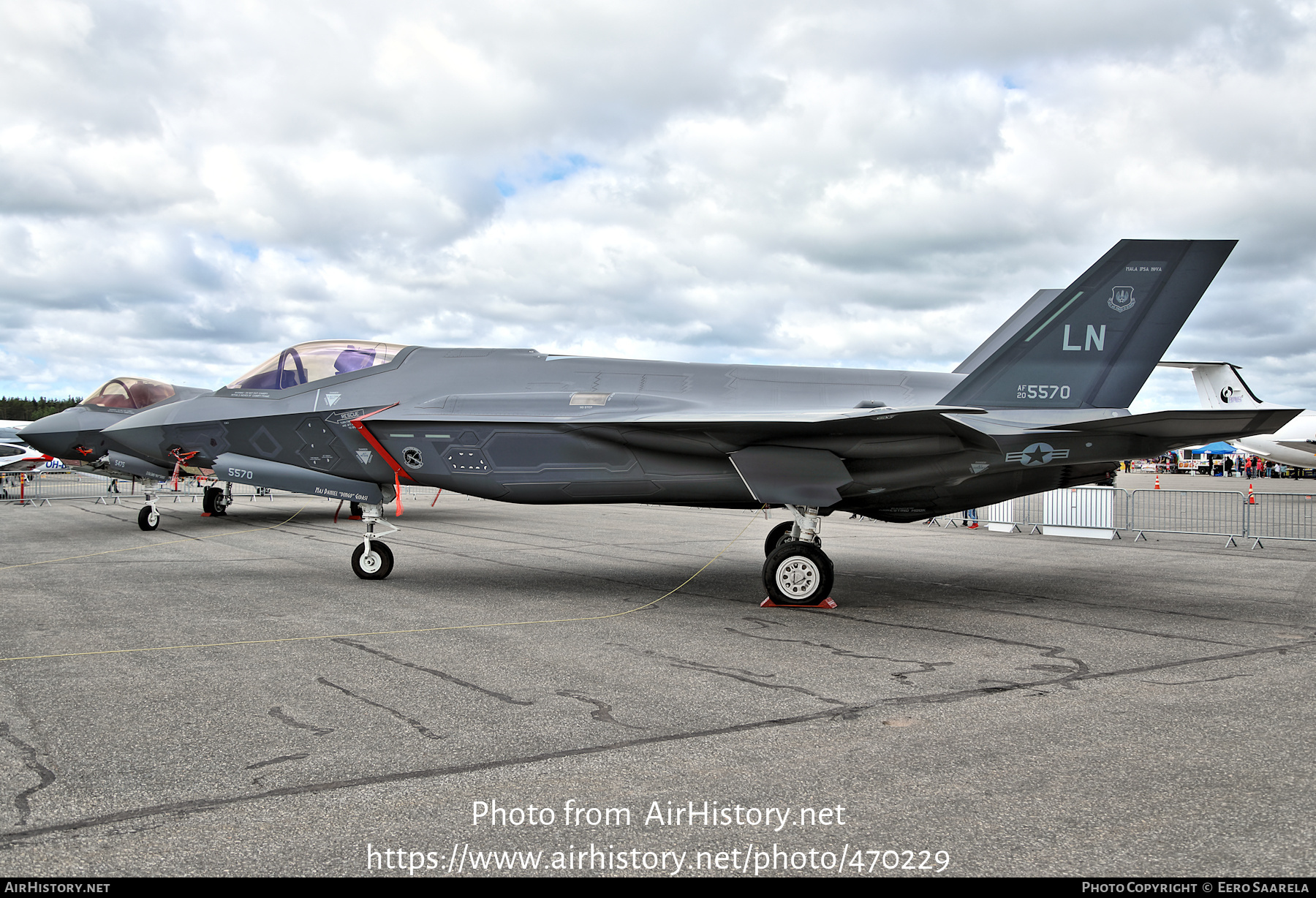 Aircraft Photo of 20-5570 / AF20-5570 | Lockheed Martin F-35A Lightning II | USA - Air Force | AirHistory.net #470229