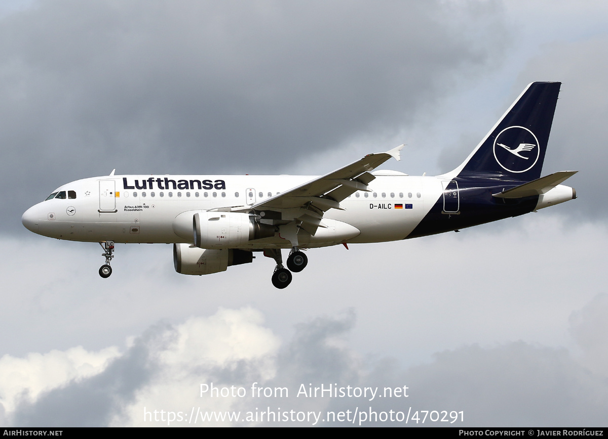 Aircraft Photo of D-AILC | Airbus A319-114 | Lufthansa | AirHistory.net #470291