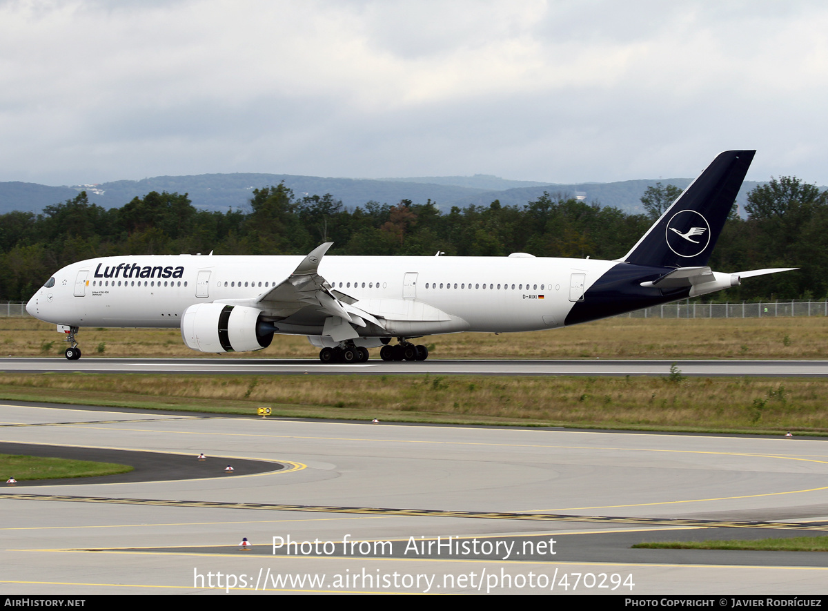 Aircraft Photo of D-AIXI | Airbus A350-941 | Lufthansa | AirHistory.net #470294