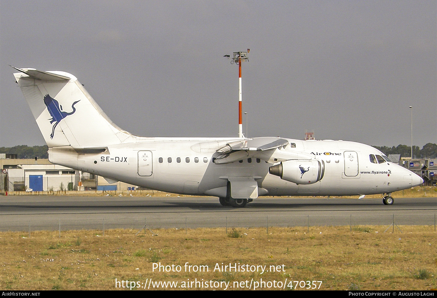 Aircraft Photo of SE-DJX | British Aerospace Avro 146-RJ70 | Air One | AirHistory.net #470357