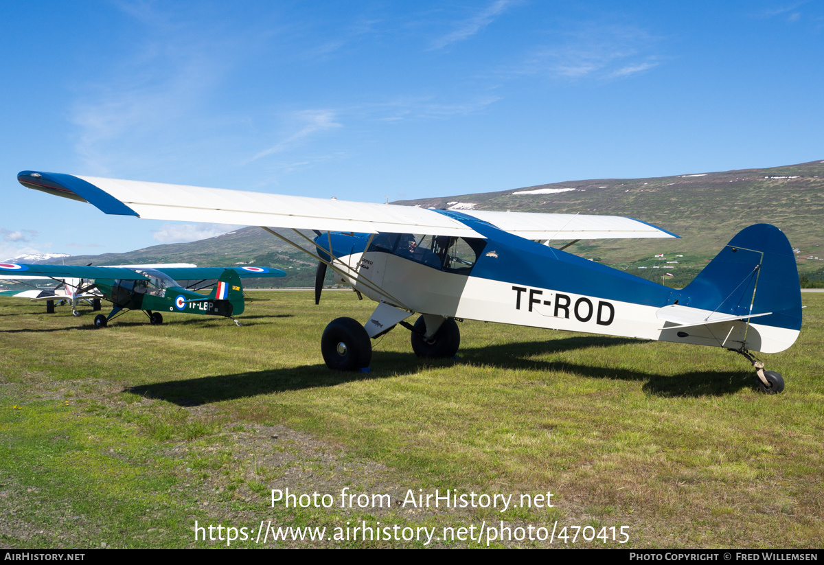 Aircraft Photo of TF-ROD | Piper PA-12 Super Cruiser | AirHistory.net #470415