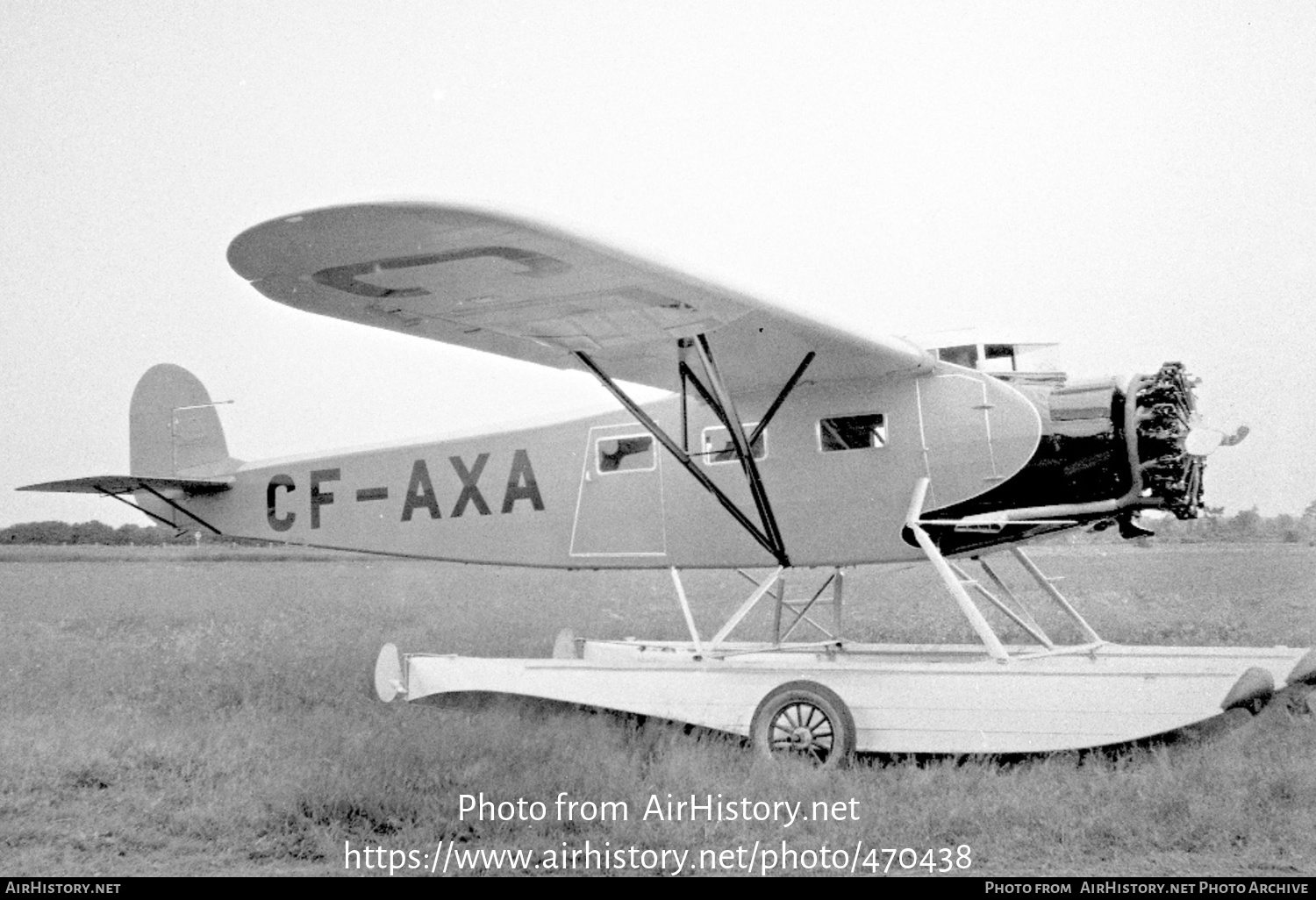 Aircraft Photo of CF-AXA | Fairchild 82 | AirHistory.net #470438