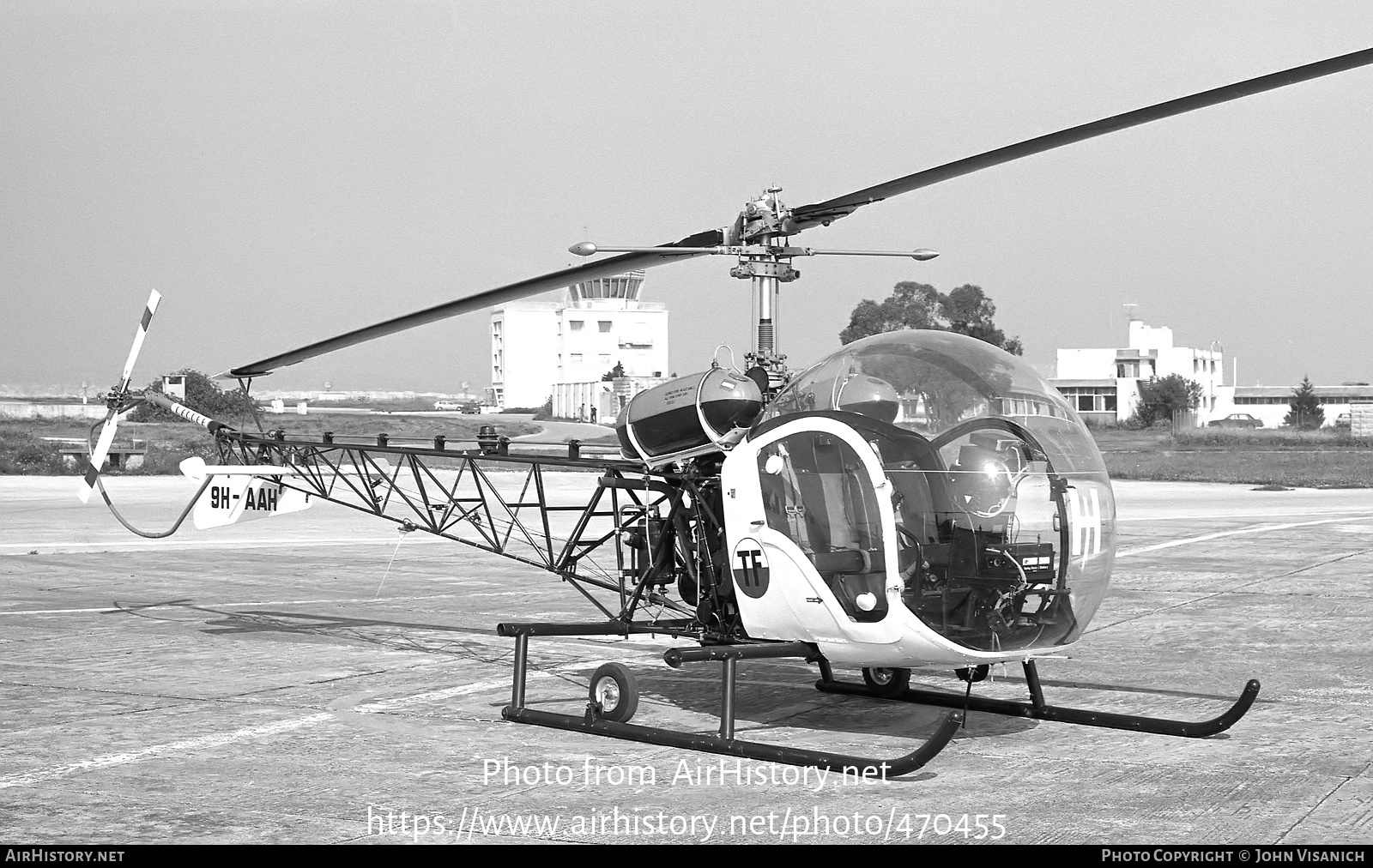 Aircraft Photo of 9H-AAH | Bell 47G-2 | Malta - Air Force | AirHistory.net #470455