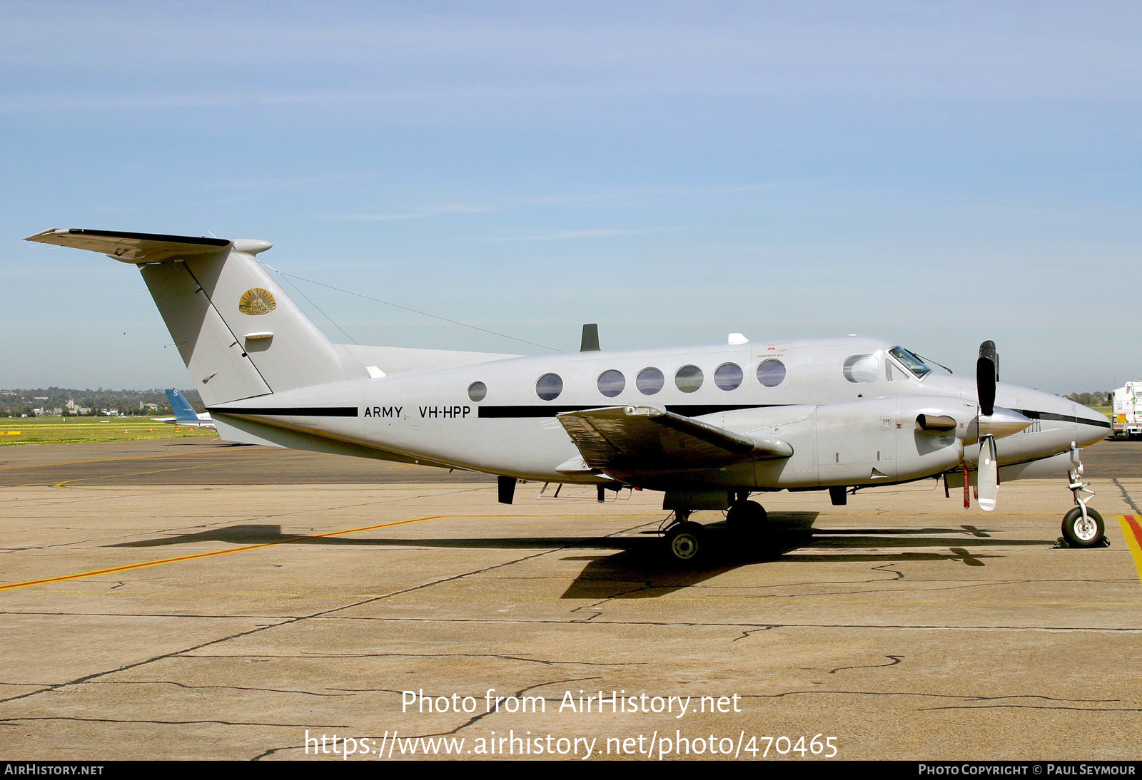 Aircraft Photo of VH-HPP | Beech B200C Super King Air | Australia - Army | AirHistory.net #470465