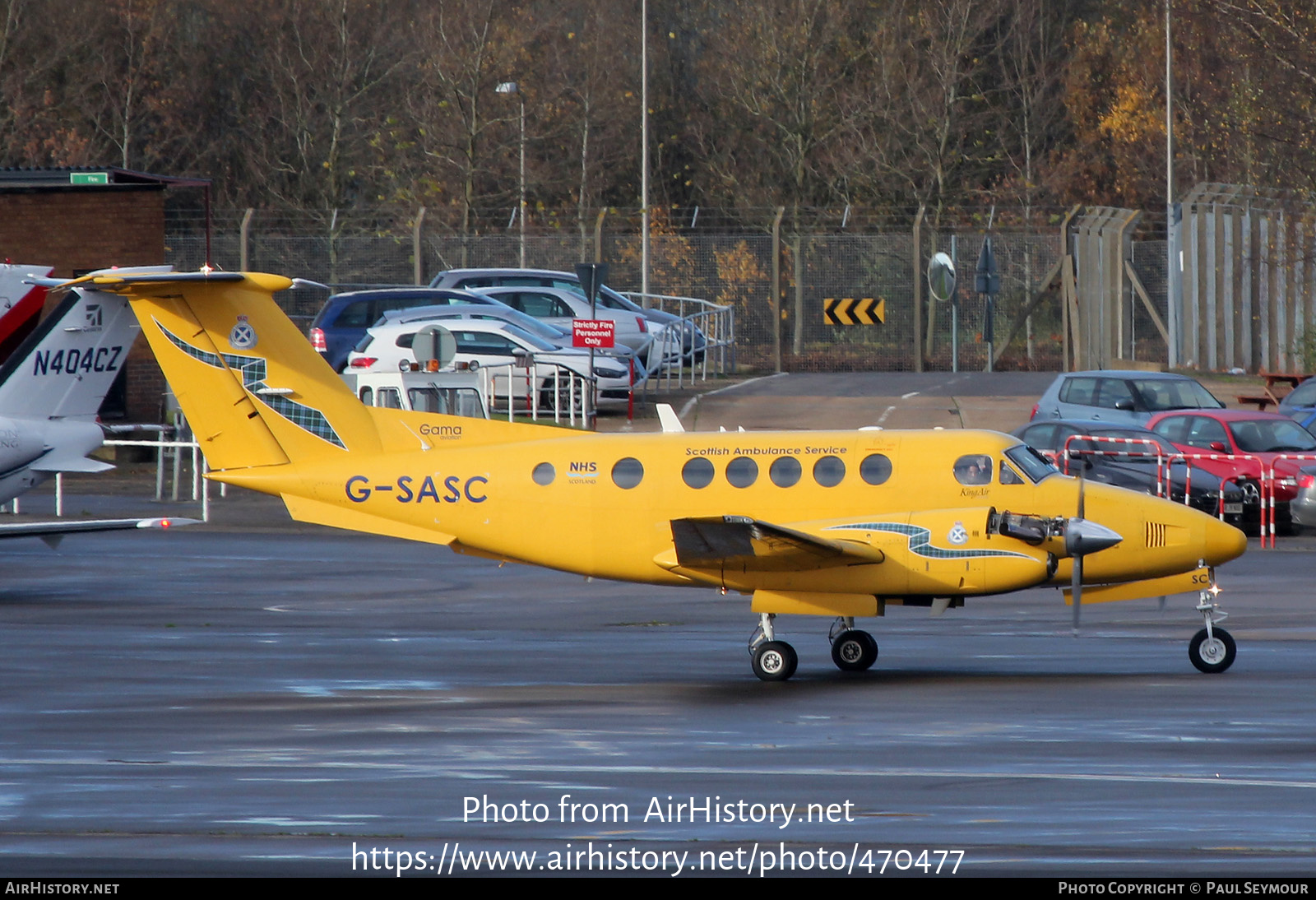 Aircraft Photo of G-SASC | Raytheon B200C King Air | Scottish Ambulance Service | AirHistory.net #470477