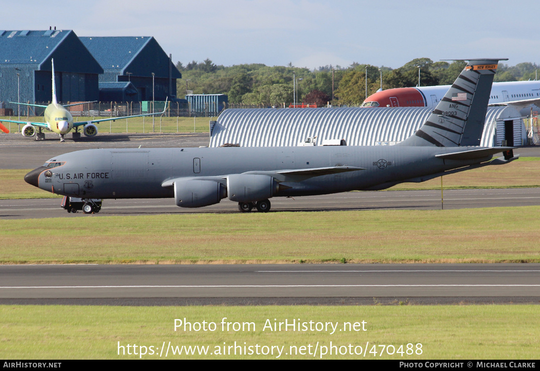 Aircraft Photo of 63-8003 / 38003 | Boeing KC-135R Stratotanker | USA - Air Force | AirHistory.net #470488