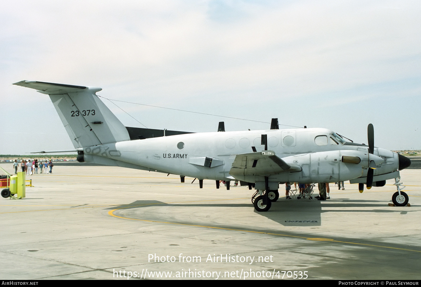 Aircraft Photo of 80-23373 / 23373 | Beech RC-12D Huron (A200CT) | USA - Army | AirHistory.net #470535