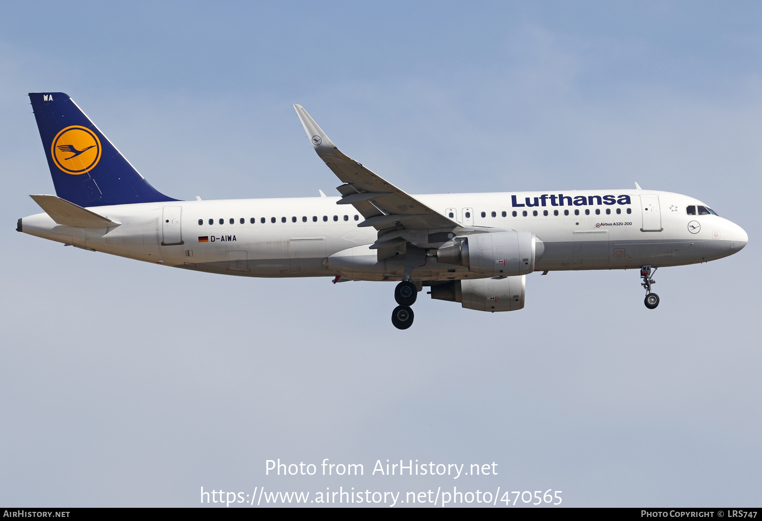 Aircraft Photo of D-AIWA | Airbus A320-214 | Lufthansa | AirHistory.net #470565