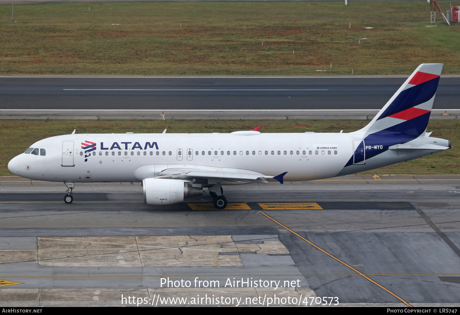 Aircraft Photo of PR-MYO | Airbus A320-214 | LATAM Airlines | AirHistory.net #470573