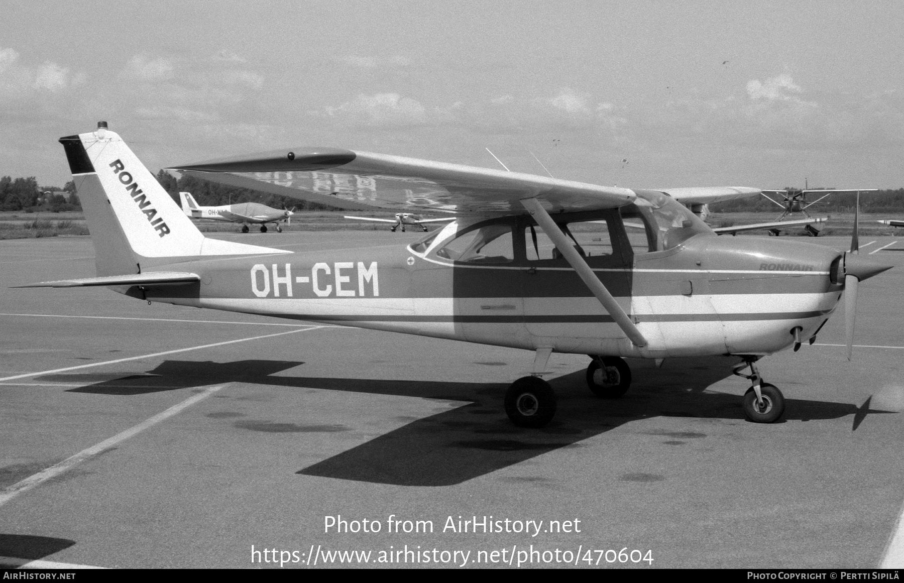 Aircraft Photo of OH-CEM | Reims F172G | Ronnair | AirHistory.net #470604