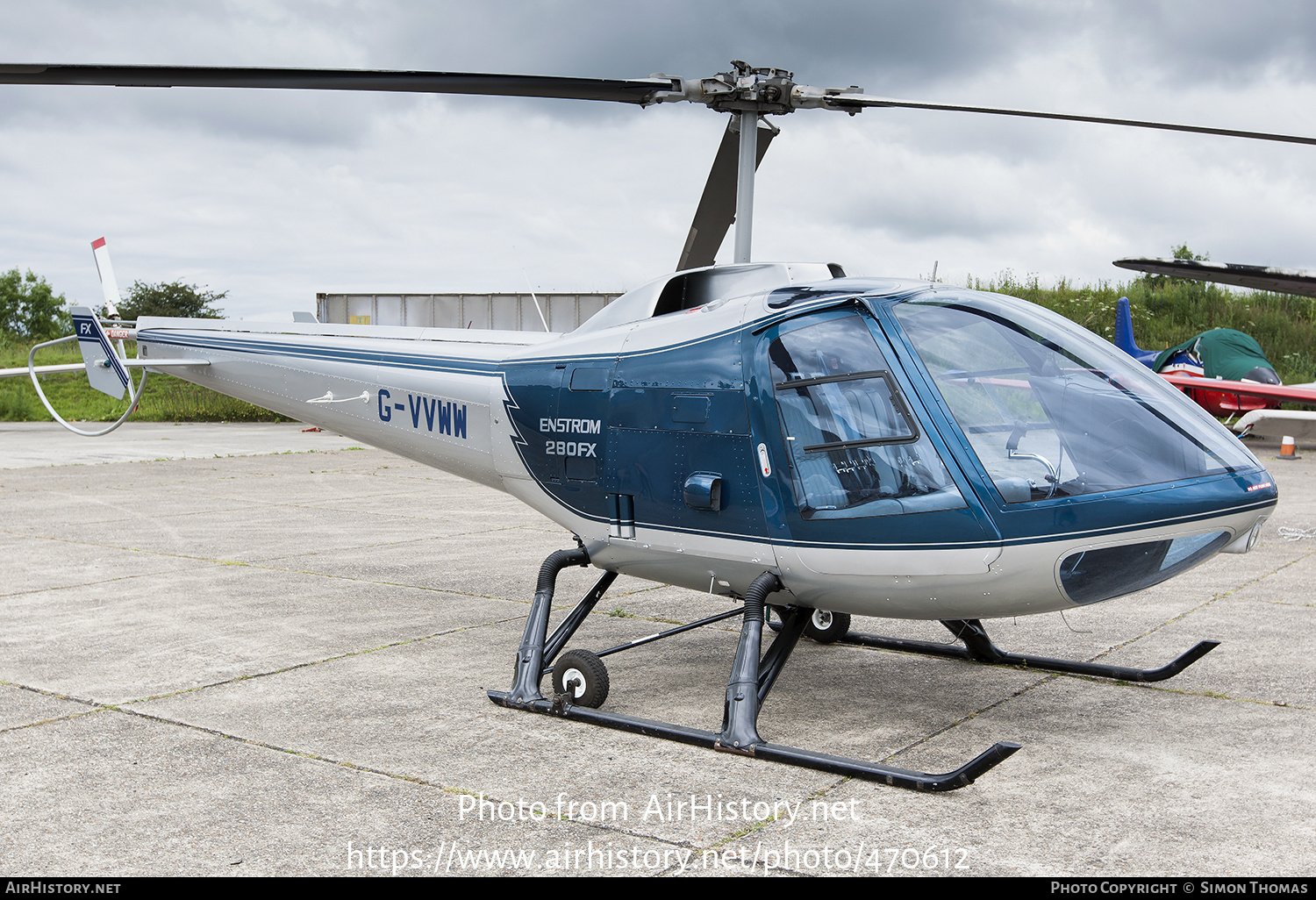 Aircraft Photo of G-VVWW | Enstrom 280FX Shark | AirHistory.net #470612