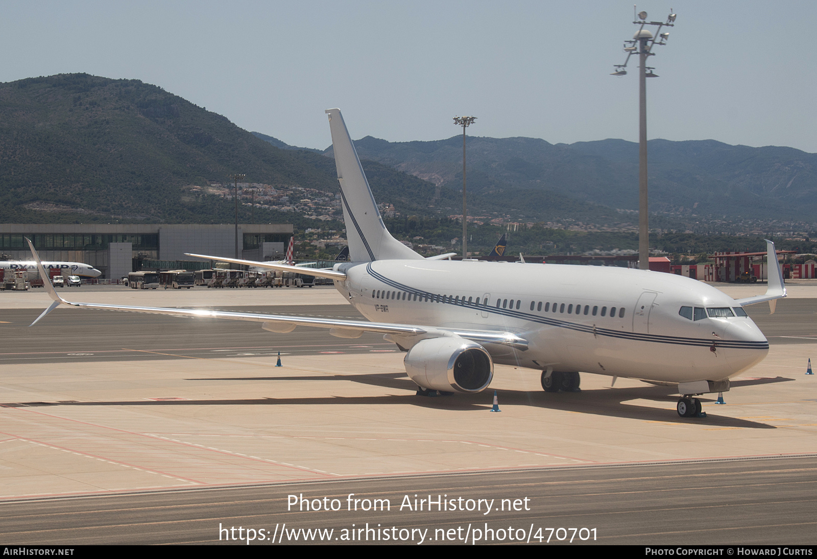 Aircraft Photo of VP-BWR | Boeing 737-79T BBJ | AirHistory.net #470701