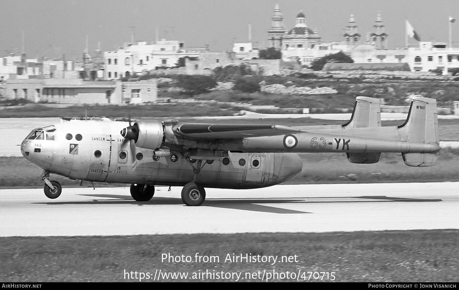 Aircraft Photo of 165 | Nord 2501F-3 Noratlas | France - Air Force | AirHistory.net #470715