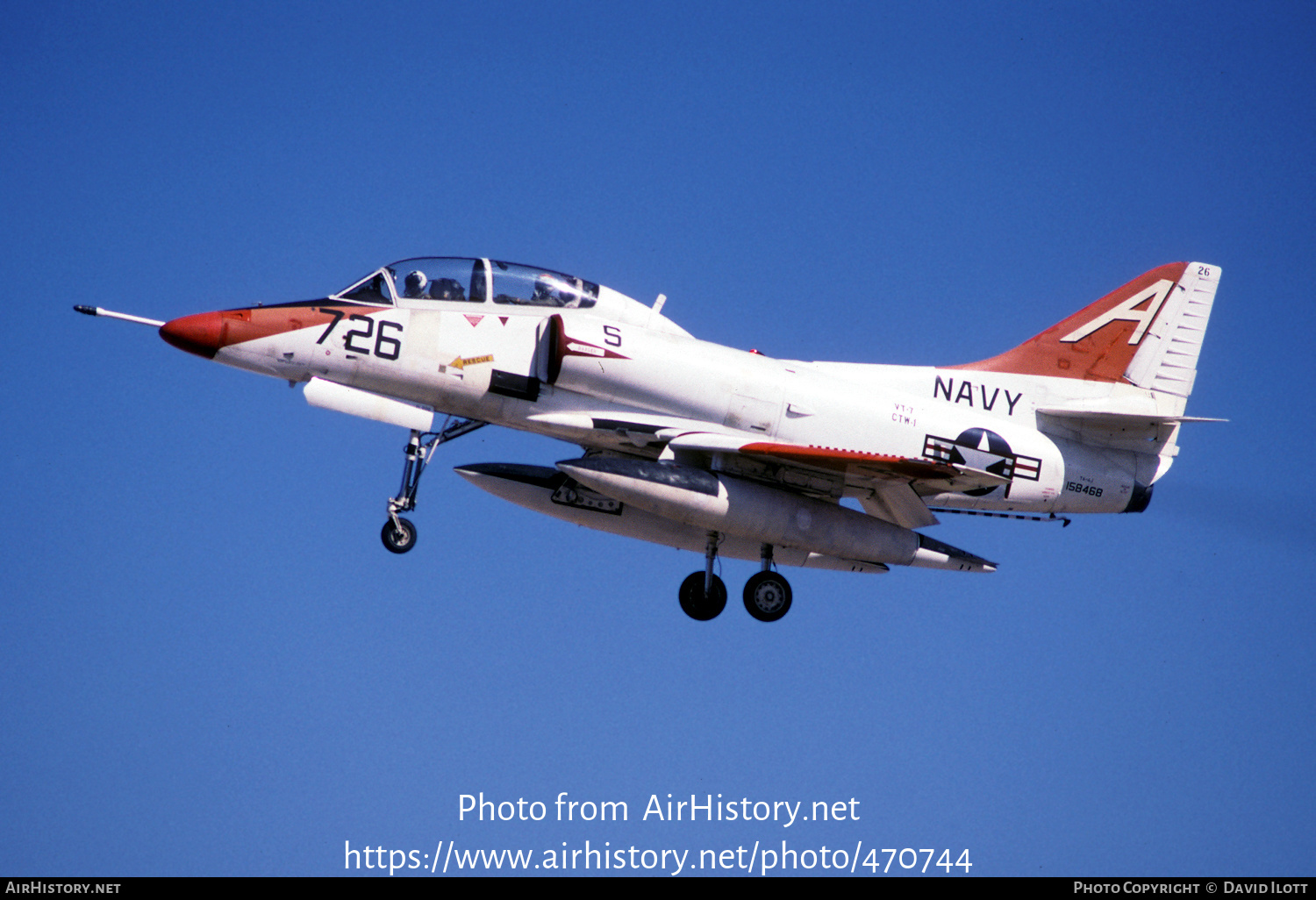 Aircraft Photo of 158468 | Douglas TA-4J Skyhawk | USA - Navy | AirHistory.net #470744