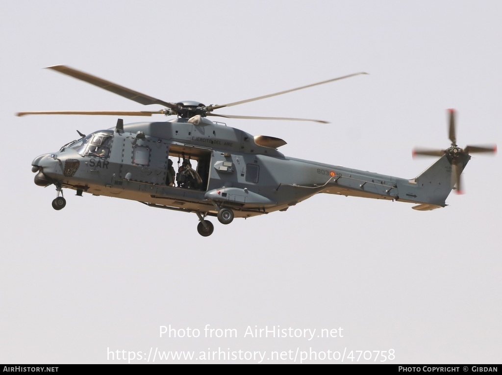 Aircraft Photo of HD.29-19 / 10238 | NHI NH90 TTH | Spain - Air Force | AirHistory.net #470758