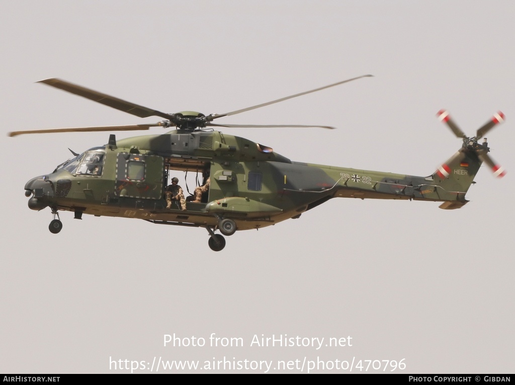 Aircraft Photo of 7832 | NHI NH90 TTH | Germany - Army | AirHistory.net #470796