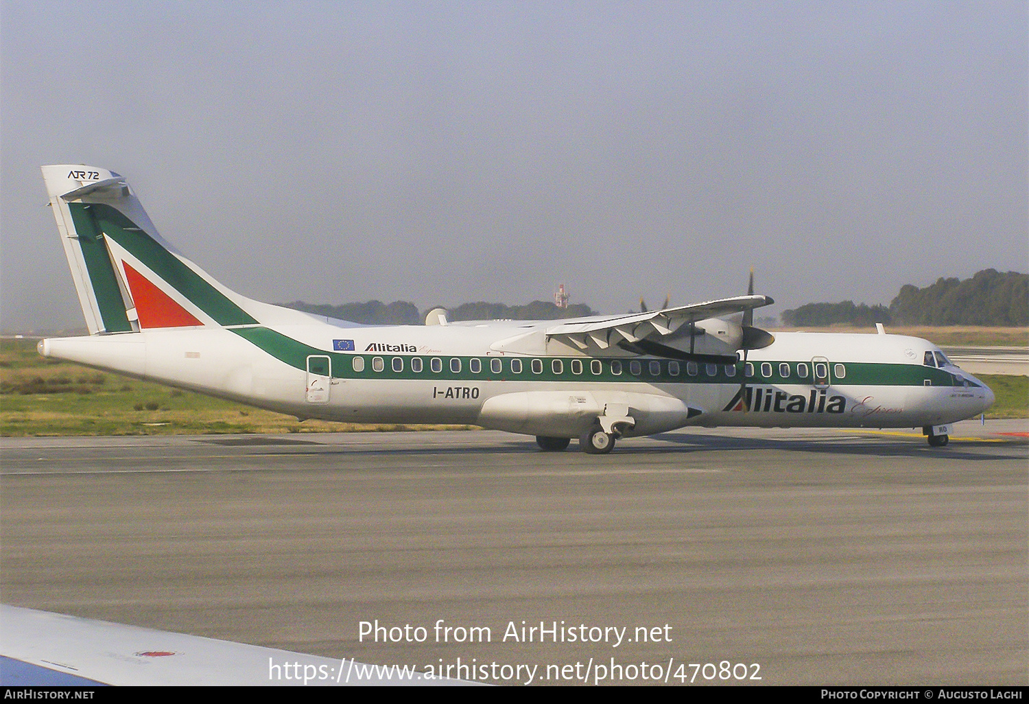 Aircraft Photo of I-ATRO | ATR ATR-72-212 | Alitalia Express | AirHistory.net #470802