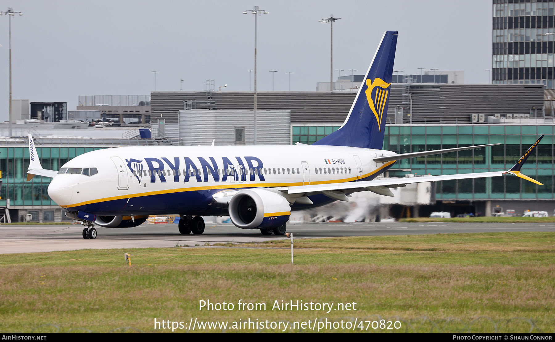 Aircraft Photo of EI-HGW | Boeing 737-8200 Max 200 | Ryanair | AirHistory.net #470820