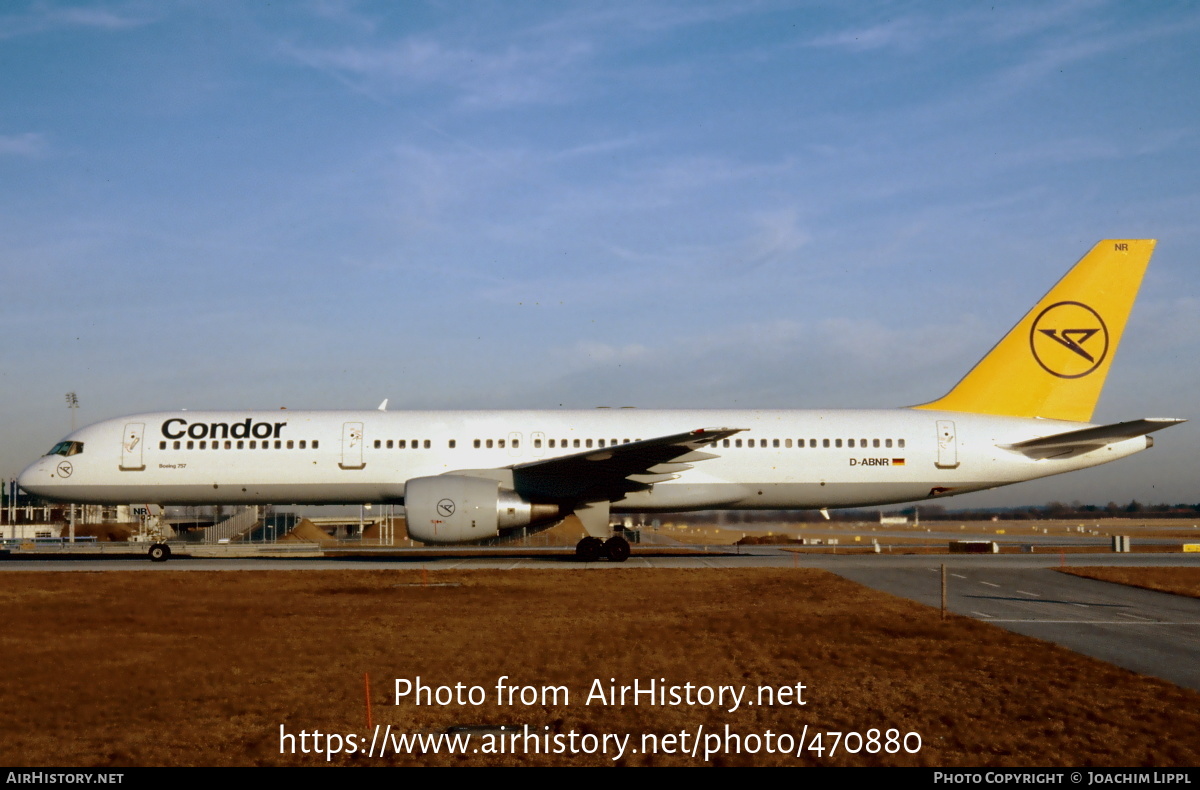 Aircraft Photo of D-ABNR | Boeing 757-230 | Condor Flugdienst | AirHistory.net #470880