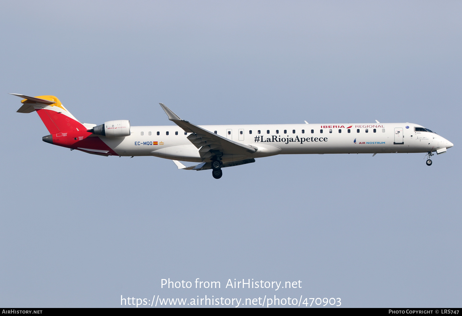 Aircraft Photo of EC-MQQ | Bombardier CRJ-1000 (CL-600-2E25) | Iberia Regional | AirHistory.net #470903