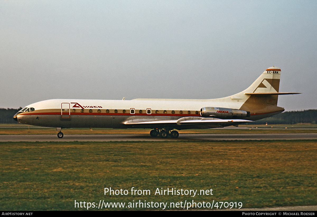 Aircraft Photo of EC-ARK | Sud SE-210 Caravelle VI-R | Aviaco | AirHistory.net #470919