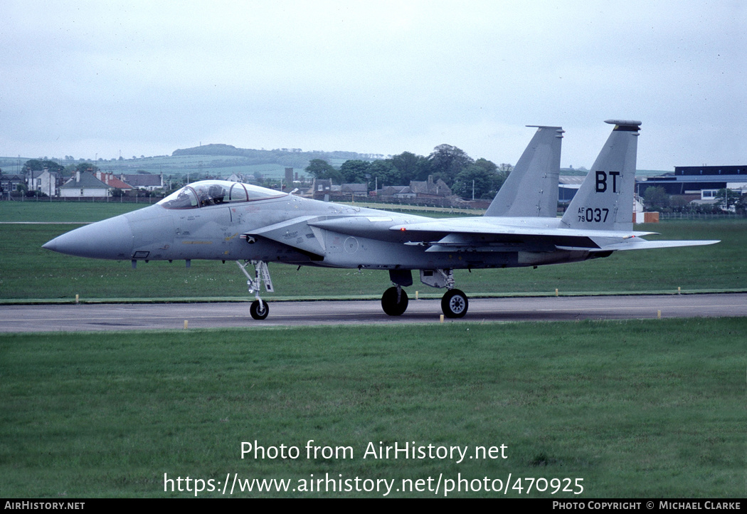 Aircraft Photo of 79-0037 / AF79-037 | McDonnell Douglas F-15C Eagle | USA - Air Force | AirHistory.net #470925