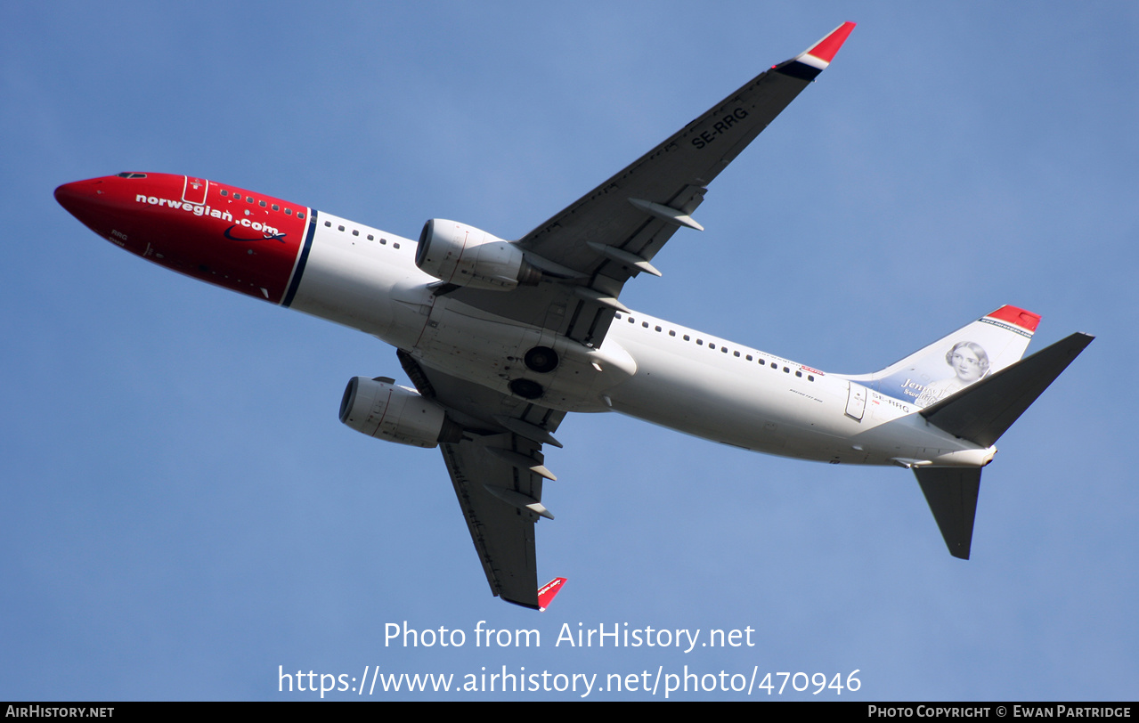 Aircraft Photo of SE-RRG | Boeing 737-8JP | Norwegian | AirHistory.net #470946