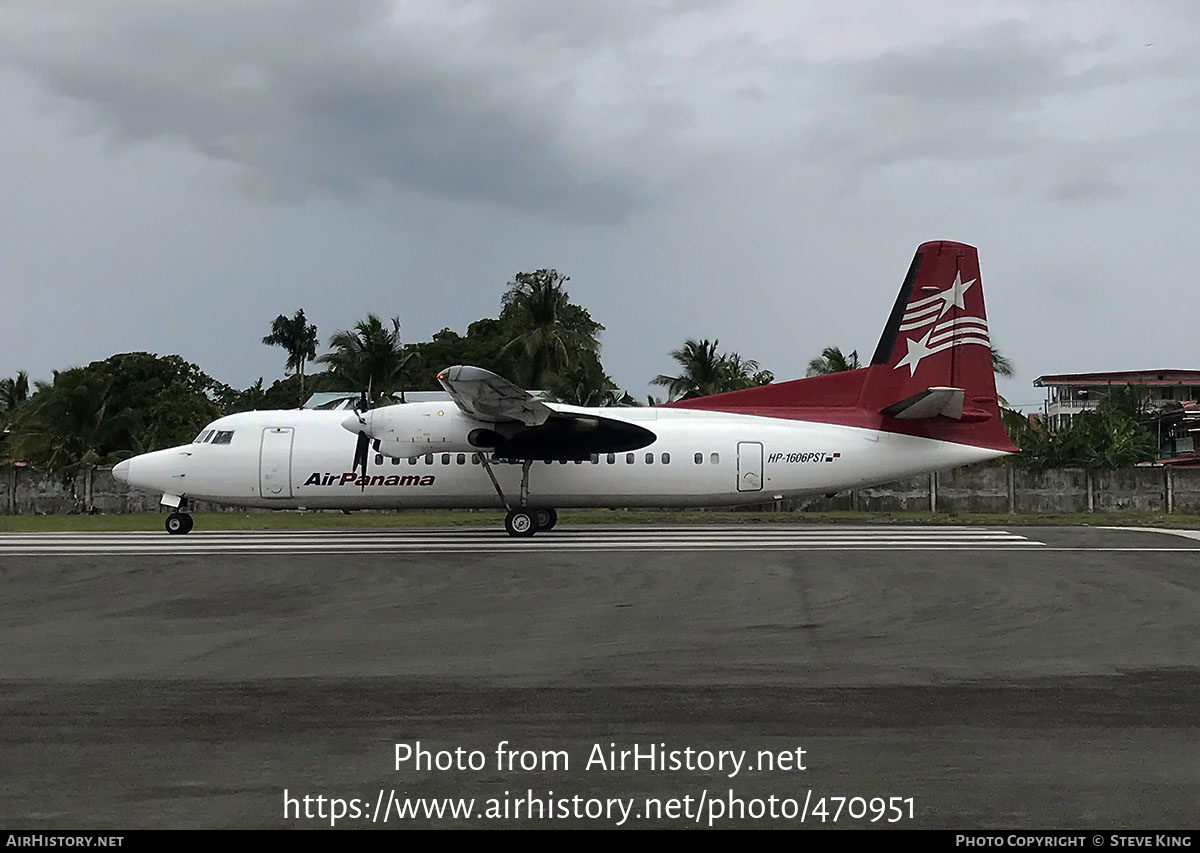 Aircraft Photo of HP-1606PST | Fokker 50 | Air Panamá | AirHistory.net #470951