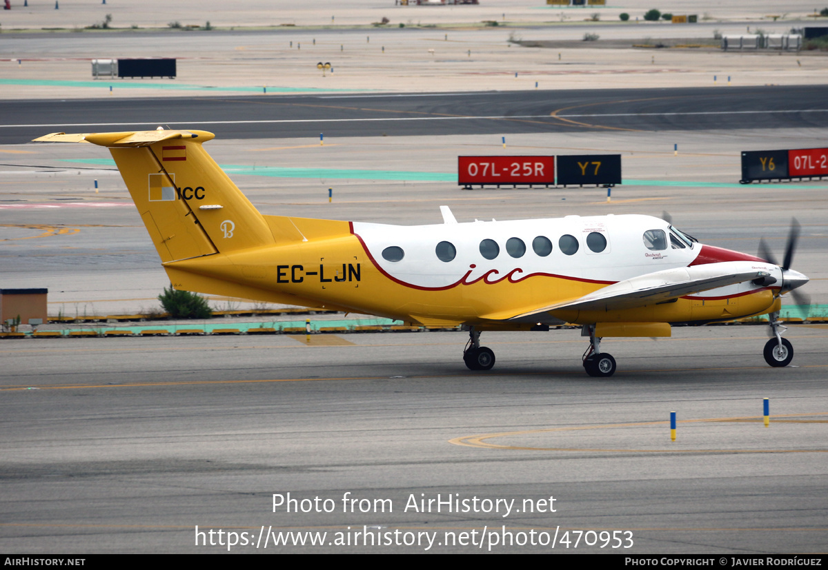 Aircraft Photo of EC-LJN | Hawker Beechcraft B200GT King Air | ICC - Institut Cartogràfic de Catalunya | AirHistory.net #470953