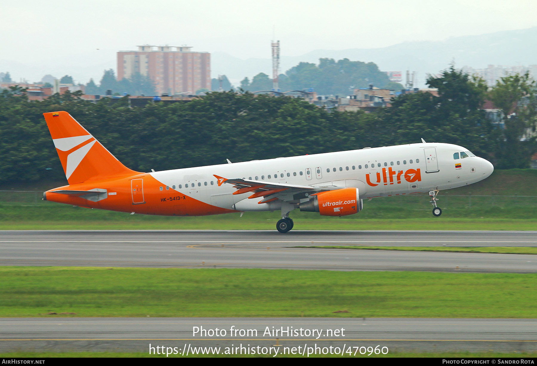 Aircraft Photo of HK-5413-X | Airbus A320-214 | Ultra Air | AirHistory.net #470960