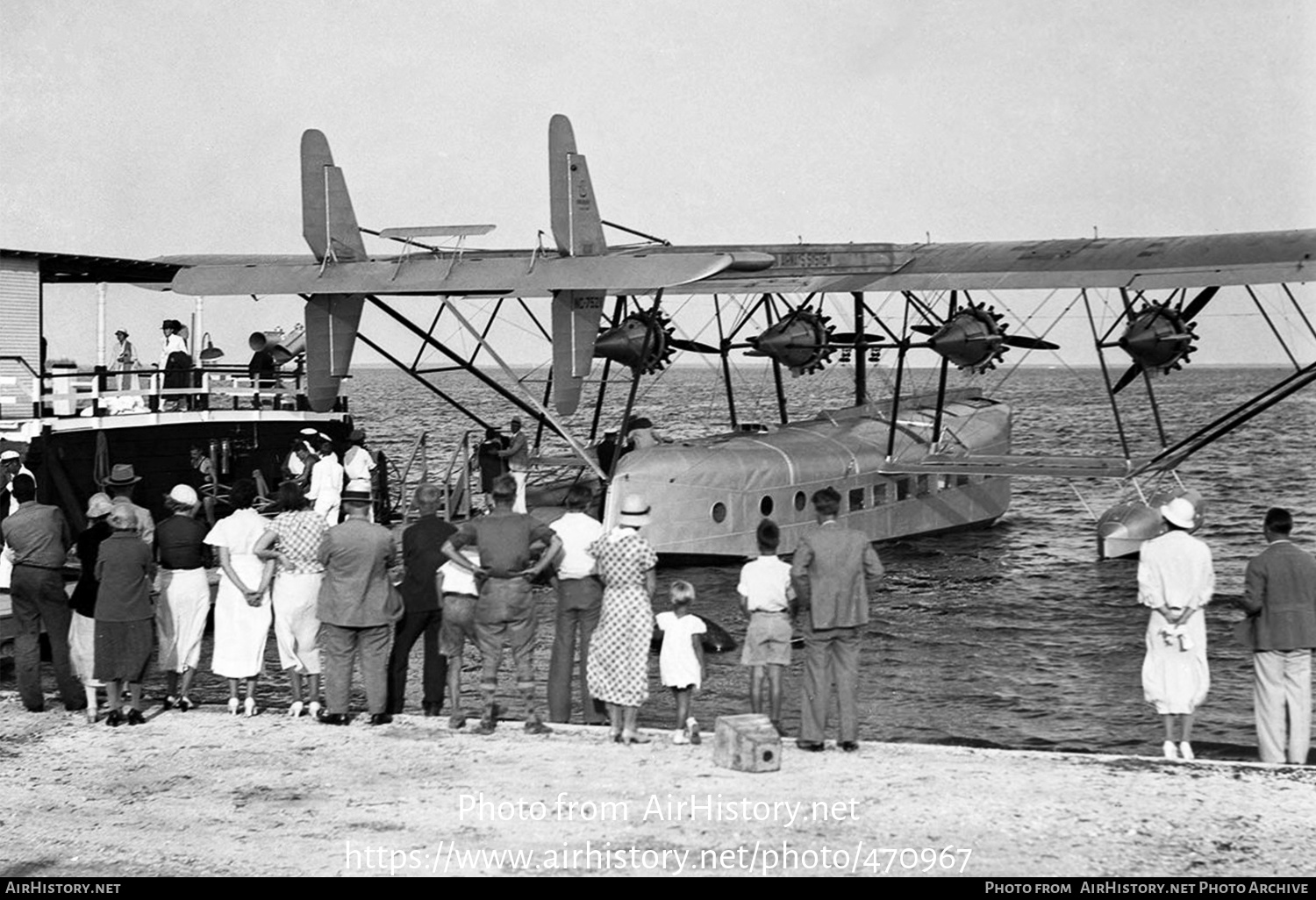 Aircraft Photo of NC752V | Sikorsky S-40 | Pan American Airways System - PAA | AirHistory.net #470967