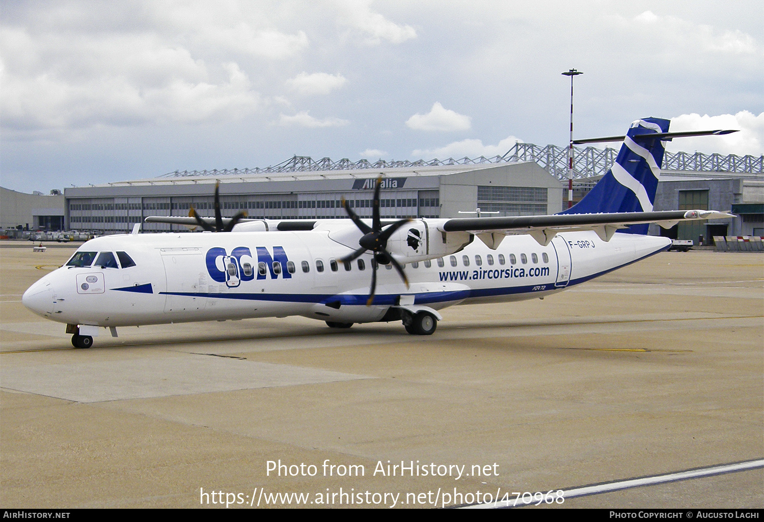 Aircraft Photo of F-GRPJ | ATR ATR-72-500 (ATR-72-212A) | CCM Airlines - Compagnie Corse Méditerranée | AirHistory.net #470968