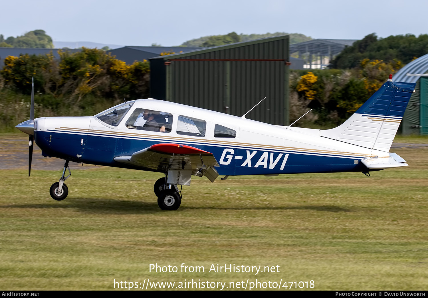 Aircraft Photo of G-XAVI | Piper PA-28-161 Cherokee Warrior II | AirHistory.net #471018