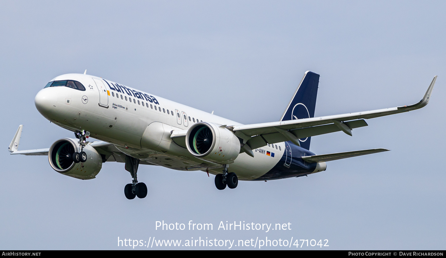 Aircraft Photo of D-AINY | Airbus A320-271N | Lufthansa | AirHistory.net #471042