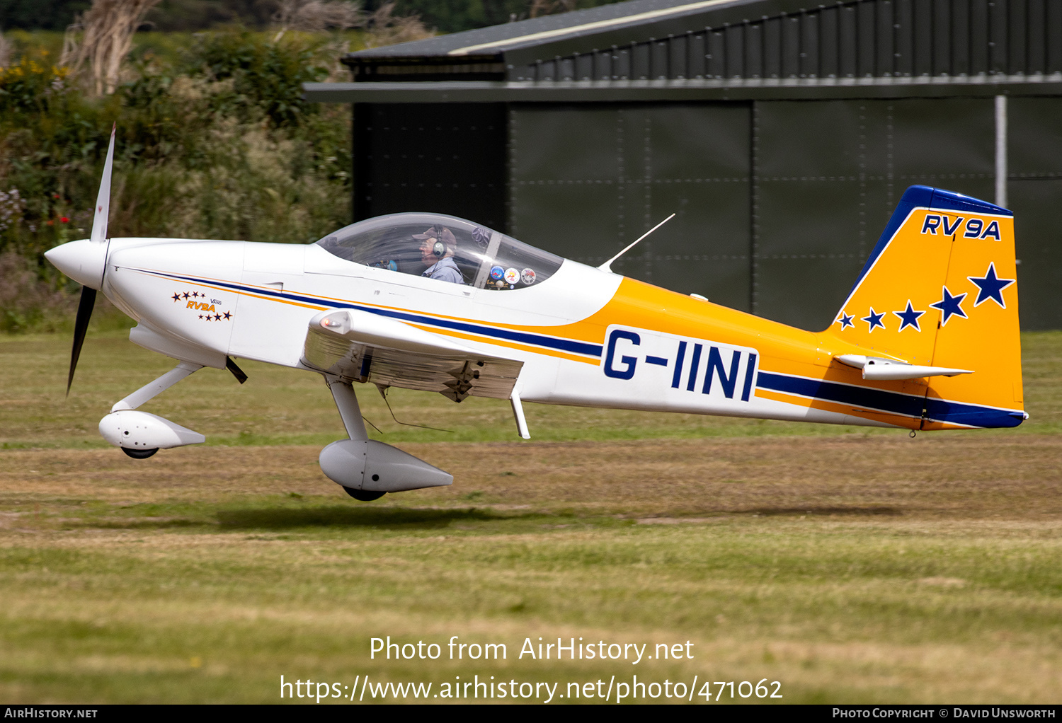 Aircraft Photo of G-IINI | Van's RV-9A | AirHistory.net #471062