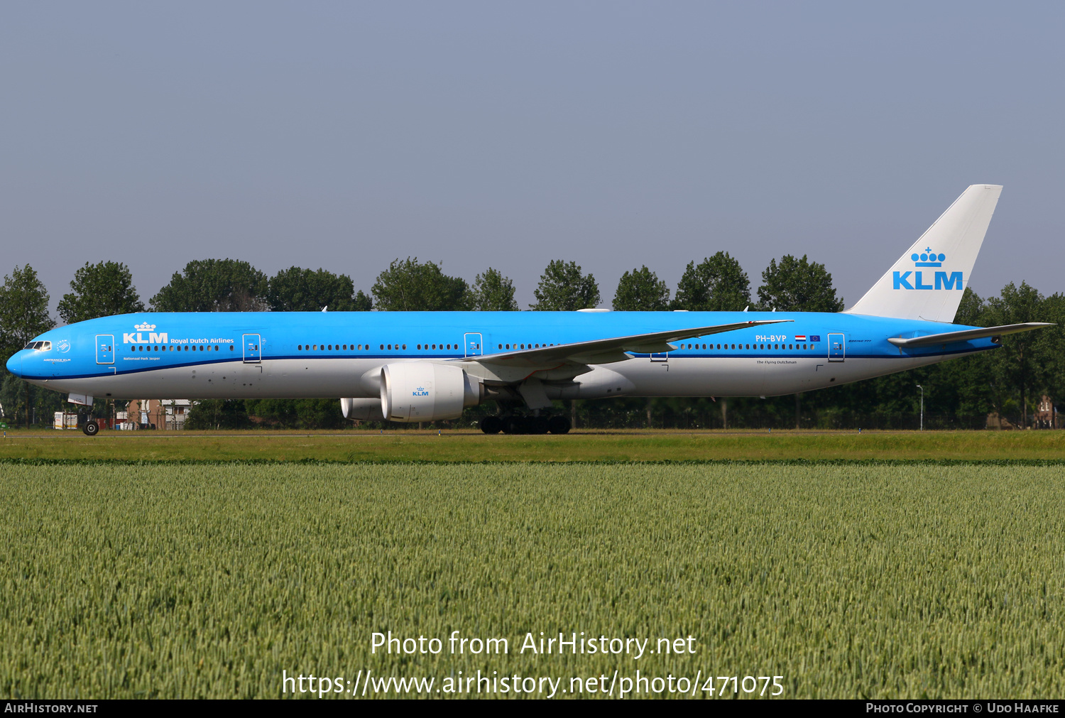 Aircraft Photo of PH-BVP | Boeing 777-306/ER | KLM - Royal Dutch Airlines | AirHistory.net #471075