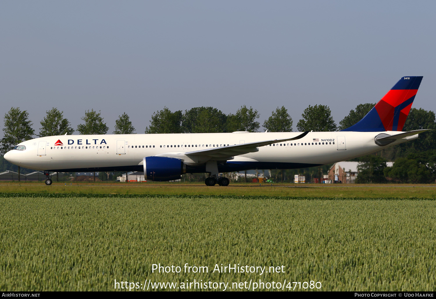 Aircraft Photo of N410DZ | Airbus A330-941N | Delta Air Lines | AirHistory.net #471080