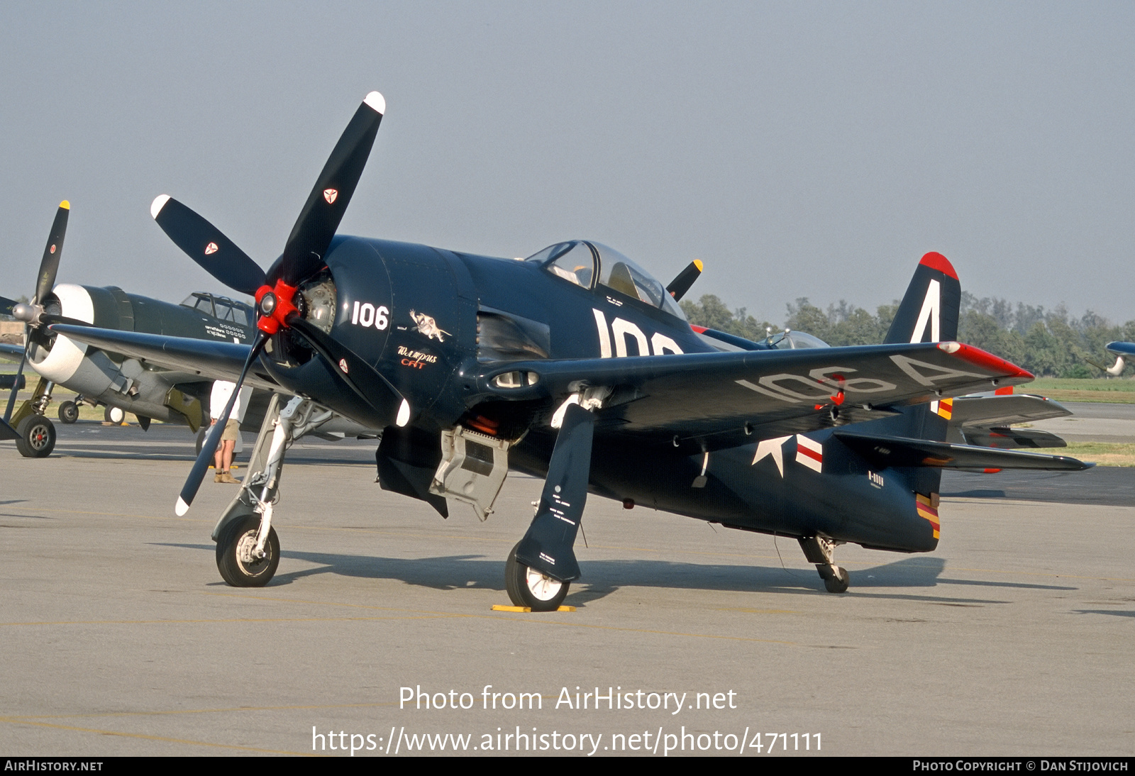 Aircraft Photo of N800H / NX800H / 121752 | Grumman F8F-2 Bearcat | USA - Navy | AirHistory.net #471111