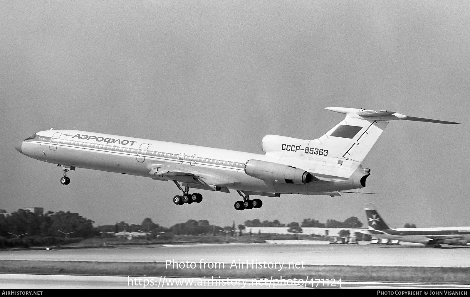 Aircraft Photo of CCCP-85363 | Tupolev Tu-154B-2 | Aeroflot | AirHistory.net #471124