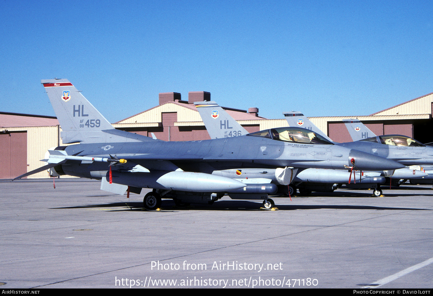 Aircraft Photo of 88-0459 / AF88-459 | General Dynamics F-16C Fighting Falcon | USA - Air Force | AirHistory.net #471180