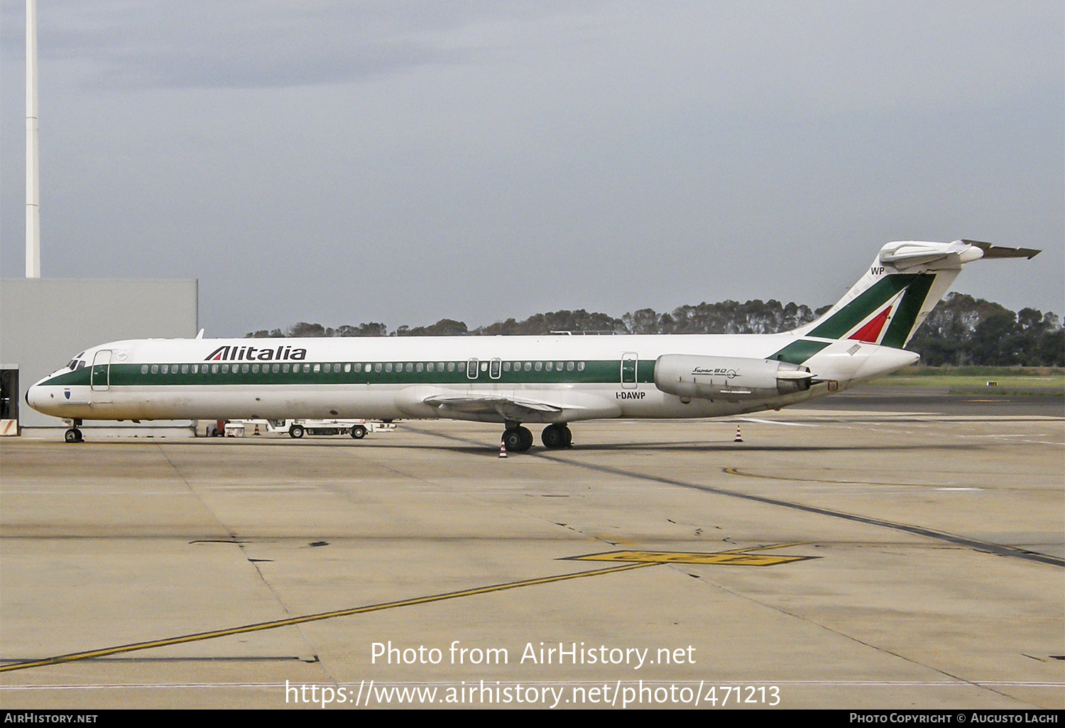 Aircraft Photo of I-DAWP | McDonnell Douglas MD-82 (DC-9-82) | Alitalia | AirHistory.net #471213