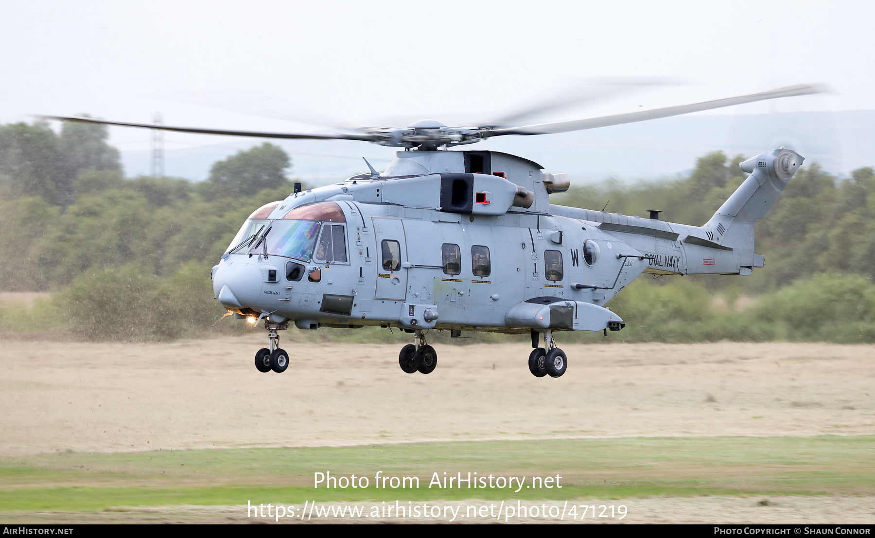 Aircraft Photo of ZJ137 | EHI EH101-411 Merlin HC4 | UK - Navy | AirHistory.net #471219