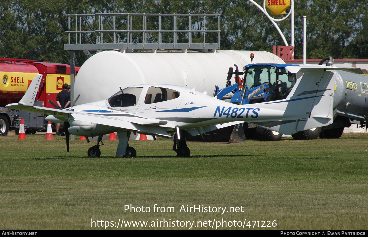 Aircraft Photo of N482TS | Diamond DA42 Twin Star | AirHistory.net #471226