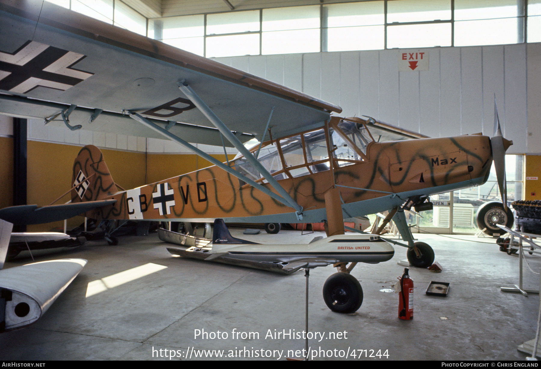 Aircraft Photo of D-EKMU | Fieseler Fi-156C-3 Storch | Germany - Air Force | AirHistory.net #471244