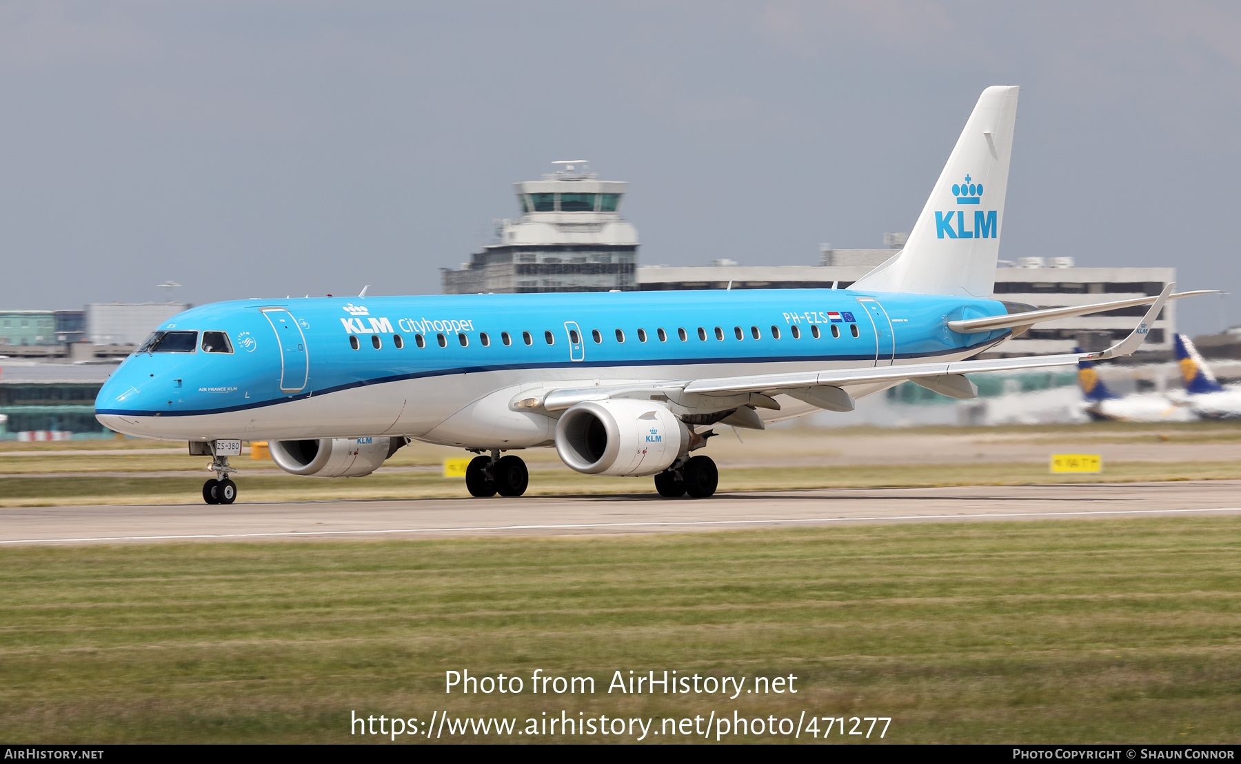 Aircraft Photo of PH-EZS | Embraer 190STD (ERJ-190-100STD) | KLM Cityhopper | AirHistory.net #471277