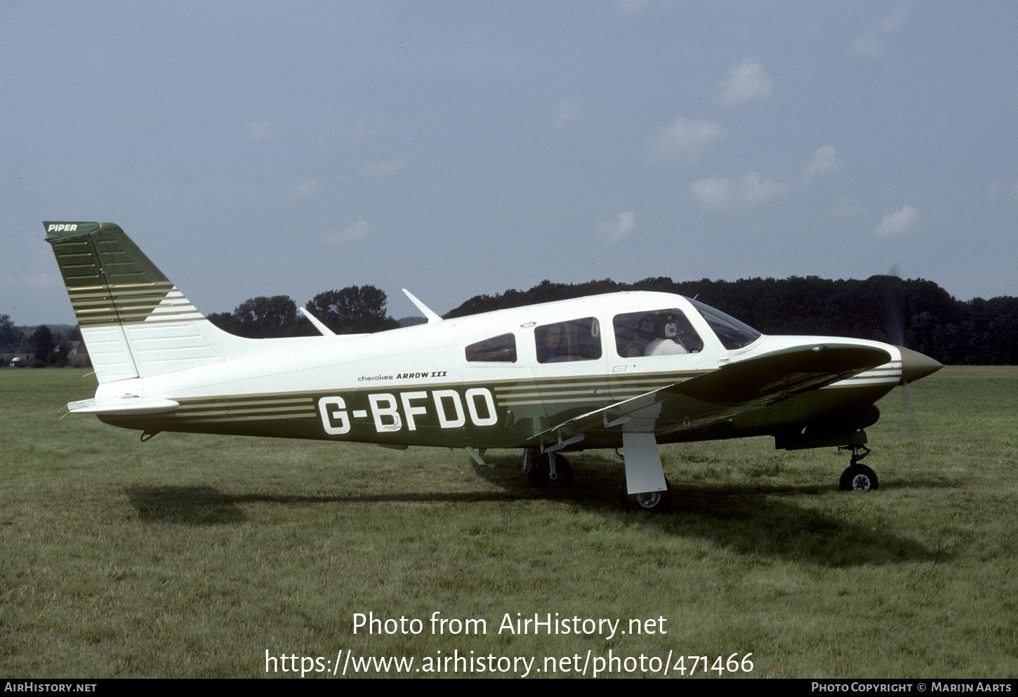 Aircraft Photo of G-BFDO | Piper PA-28R-201T Turbo Cherokee Arrow III | AirHistory.net #471466