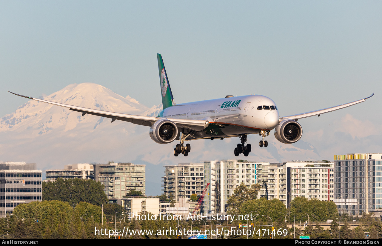 Aircraft Photo of B-17801 | Boeing 787-10 Dreamliner | EVA Air | AirHistory.net #471469