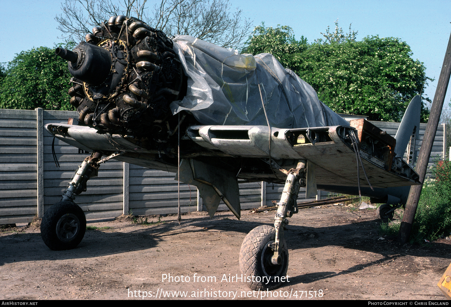 Aircraft Photo of WJ244 | Hawker Sea Fury FB11 | AirHistory.net #471518