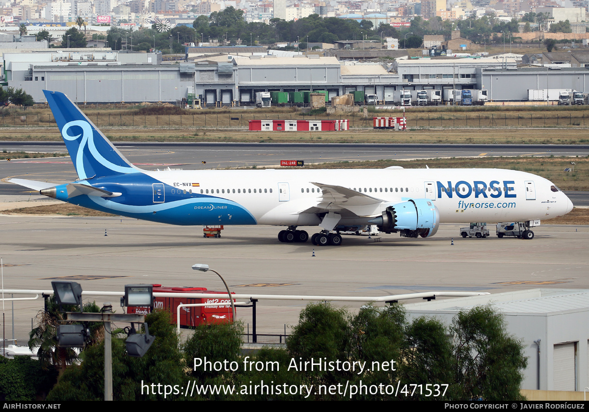 Aircraft Photo of EC-NVX | Boeing 787-9 Dreamliner | Norse Atlantic Airways | AirHistory.net #471537